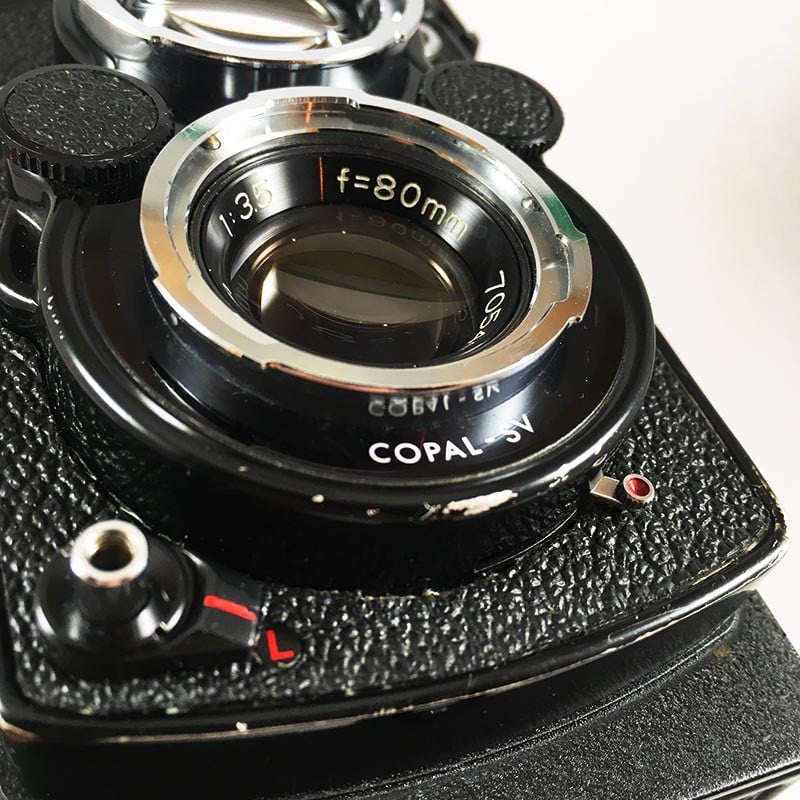 Yashica Mat 124G & Yashinon 80mm 3.5