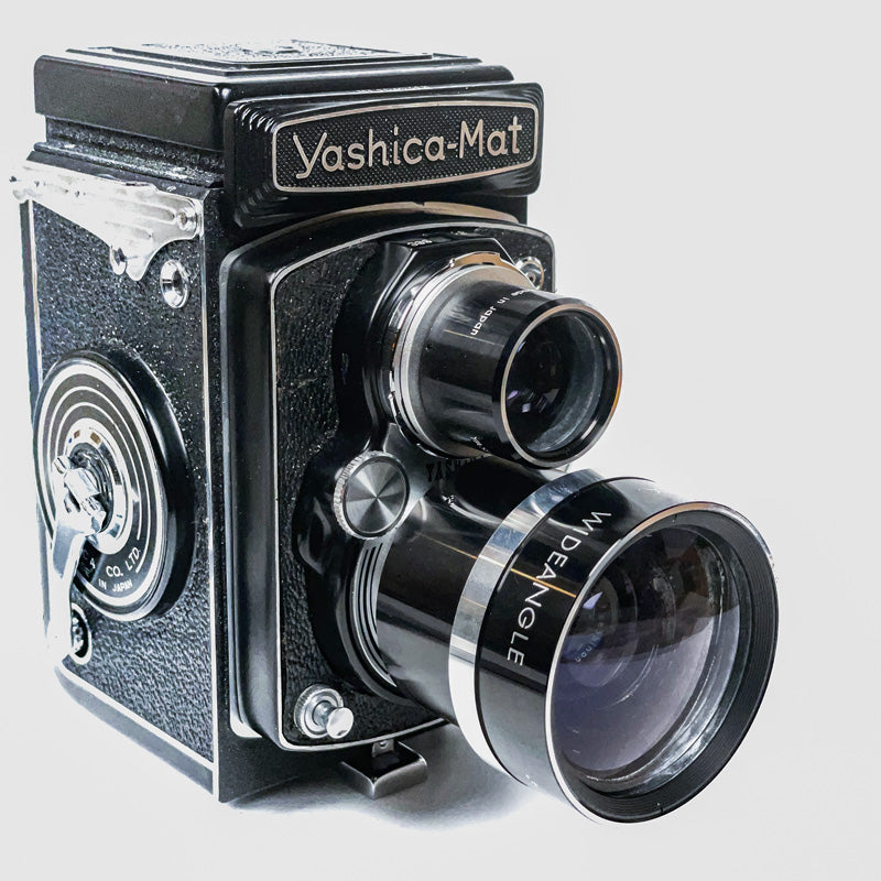 yashica mat tlr yashinon 120 moyen format bi-objectif wide angle complément argentique film pellicule ancien vintage photo photographie